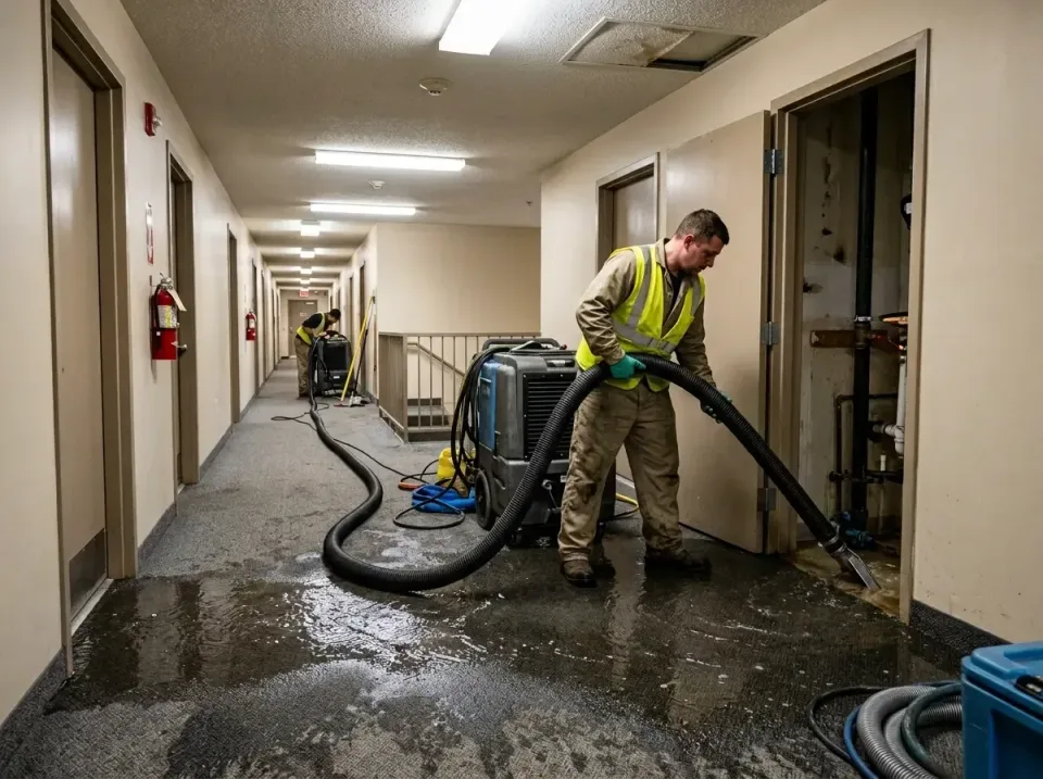 multi-unit-apartment-hallway-f-005 — frequently asked questions, Emergency Burst Pipe Water Extraction & Removal in Hope Val…